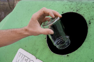 Recycling beim Campen