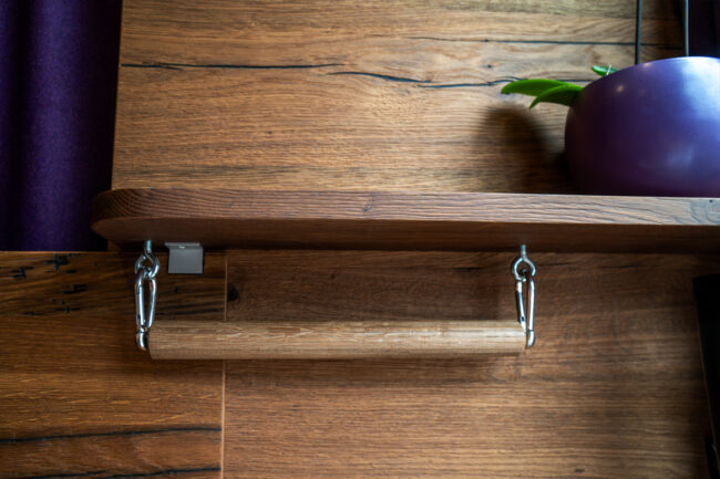 Küchen-Handtuchhalter und Küchenregal