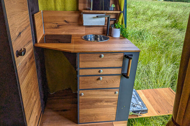 Camperkueche im Sprinter