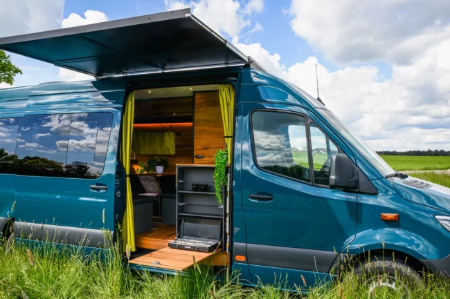 Camper Sonnenschutz Regenschutz