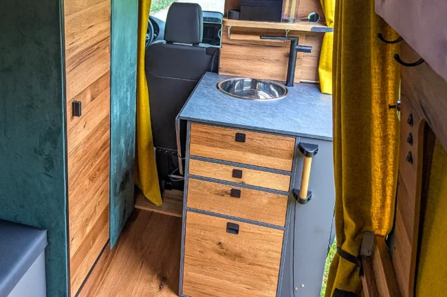 Camperkueche im Sprinter